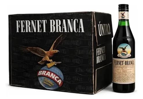 1 caixa de fernet branca