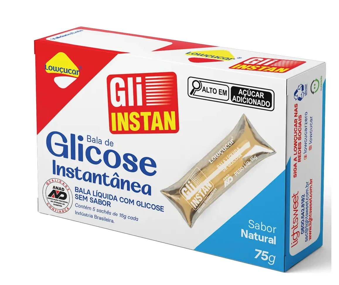 Vale glicose no meio da festa